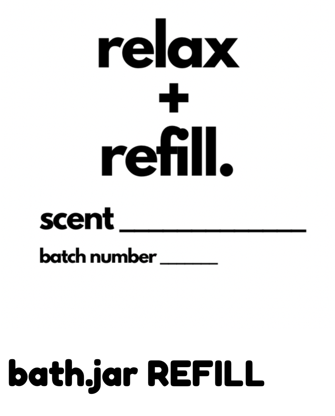 Refill.