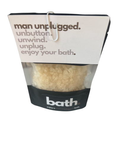 bath. - man unplugged