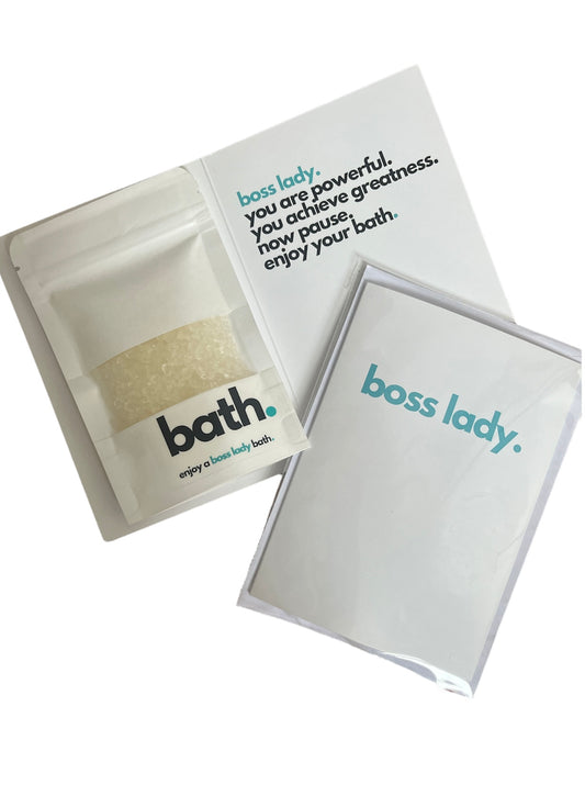 bath.card - boss lady