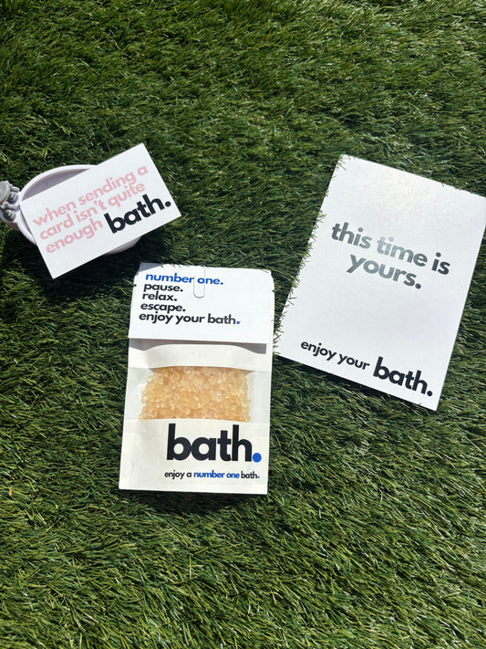 bath. - number one