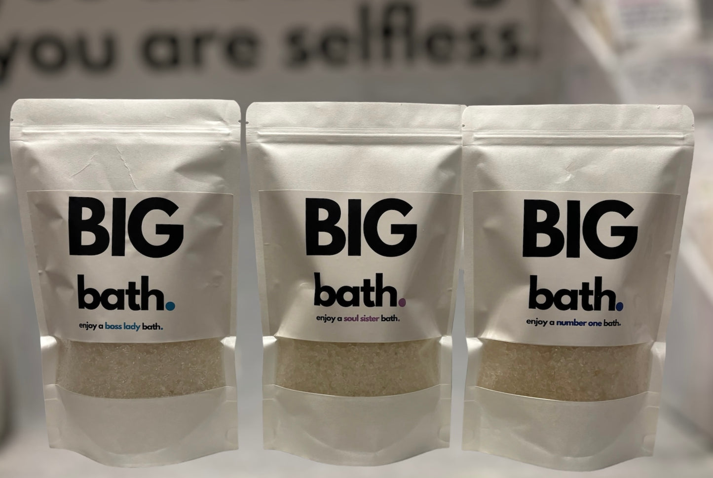 BIG bath.